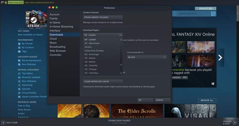 Steam Download Starts And Stops Mac